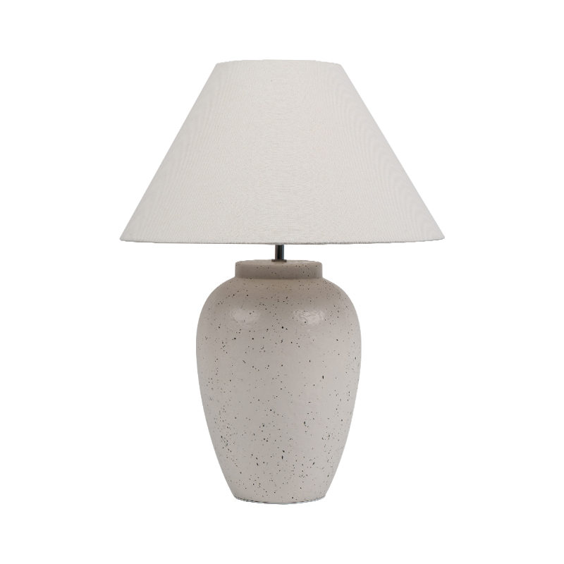 Lampa de masă cu dormitor din ceramică nostalgică