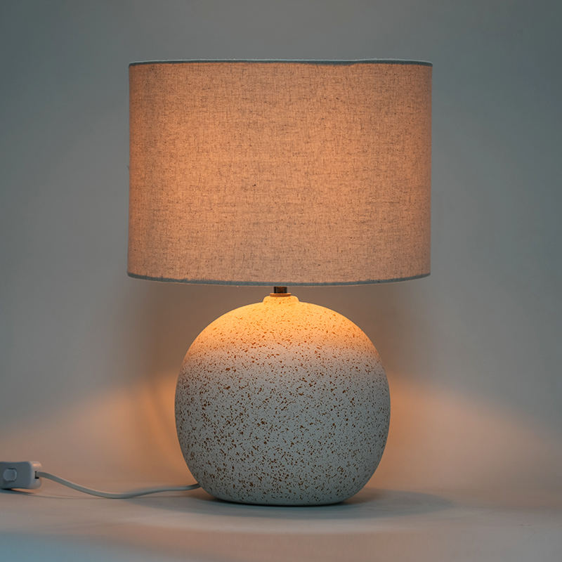 Lampa de masă din ceramică în stil japonez în stil japonez