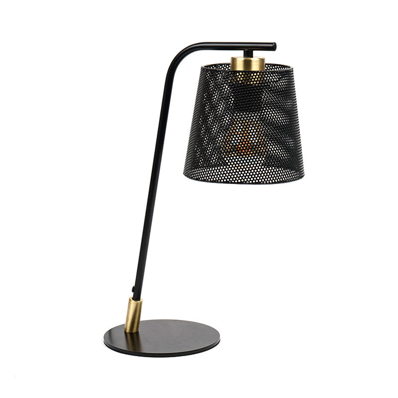 Lampa de masă din fier forjat din metal nordic