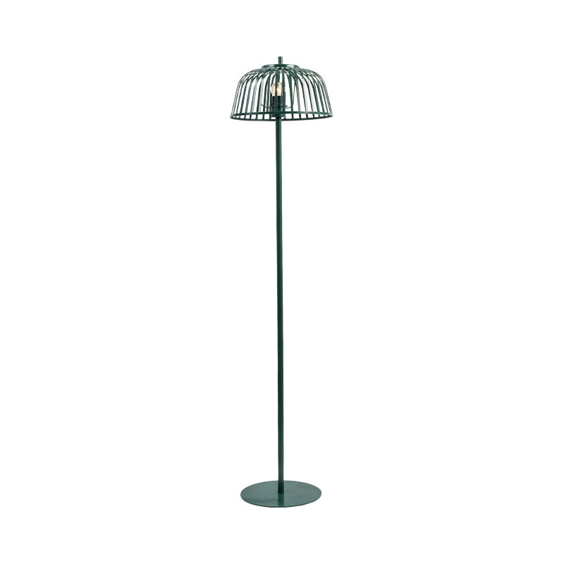 Lampa de podea cu abajur din fier forjat