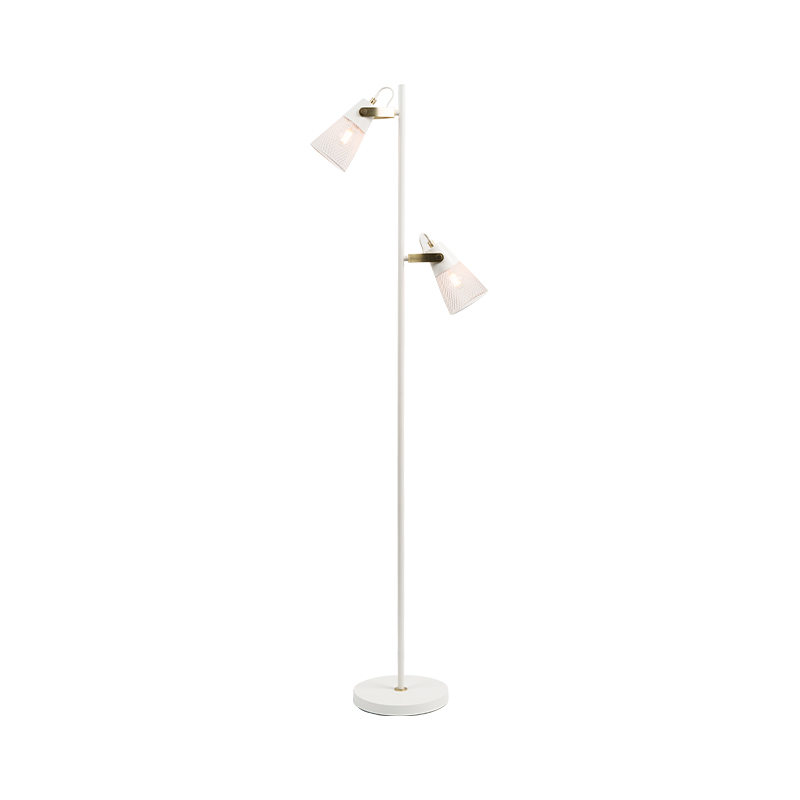 Lampa de podea din metal din fier forjat industrial
