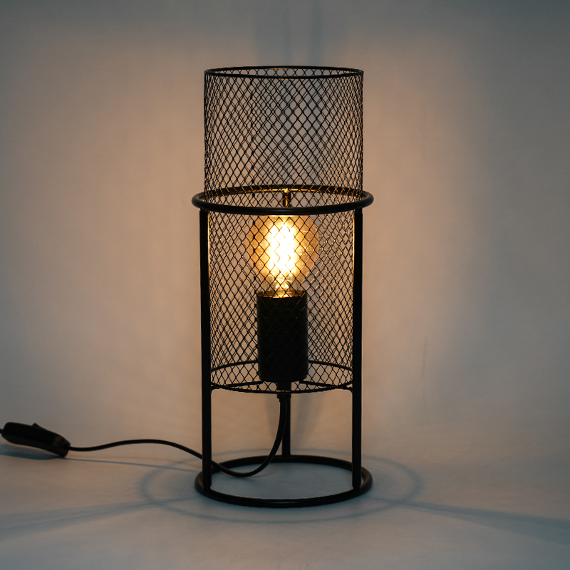 Capac de plasă lampa de personalitate cilindrică
