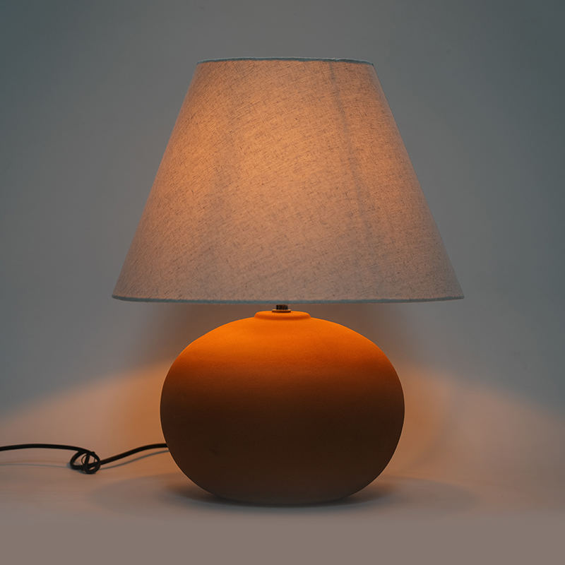 Lampa de masă creativă de bază rotundă